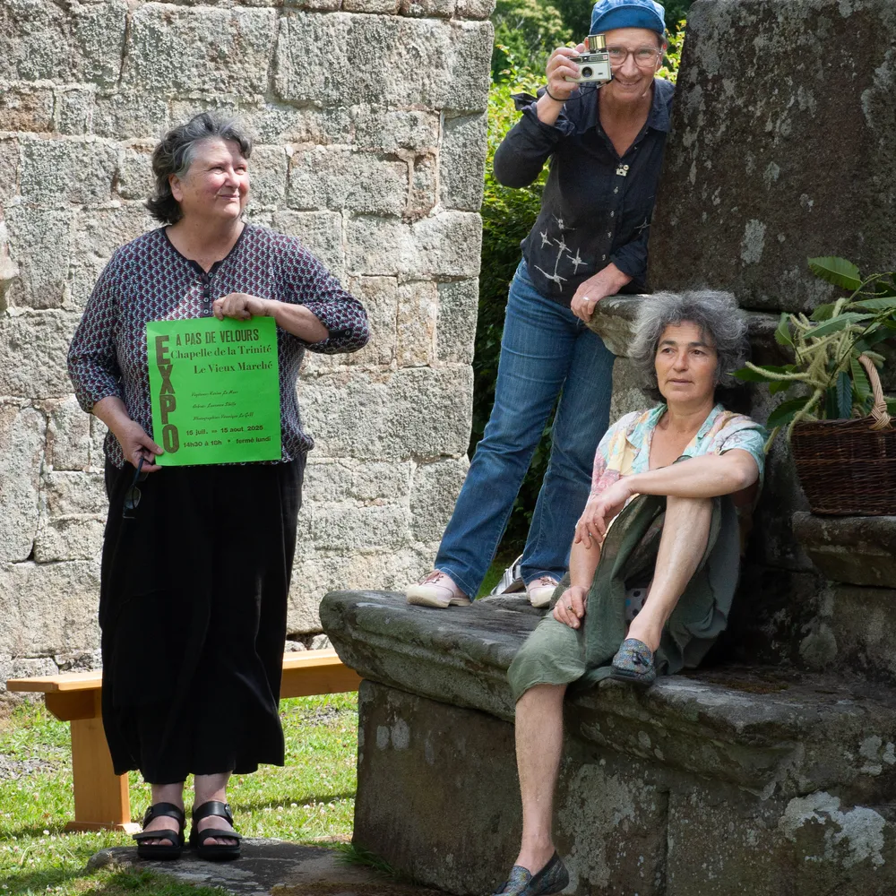 " À pas de velours" exposition à la chapelle de la Trinité en Vieux marché