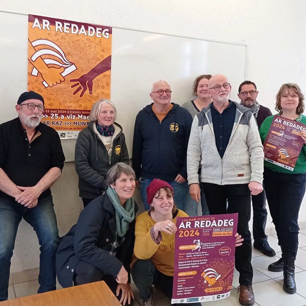 La Redadeg, départ du bout du monde