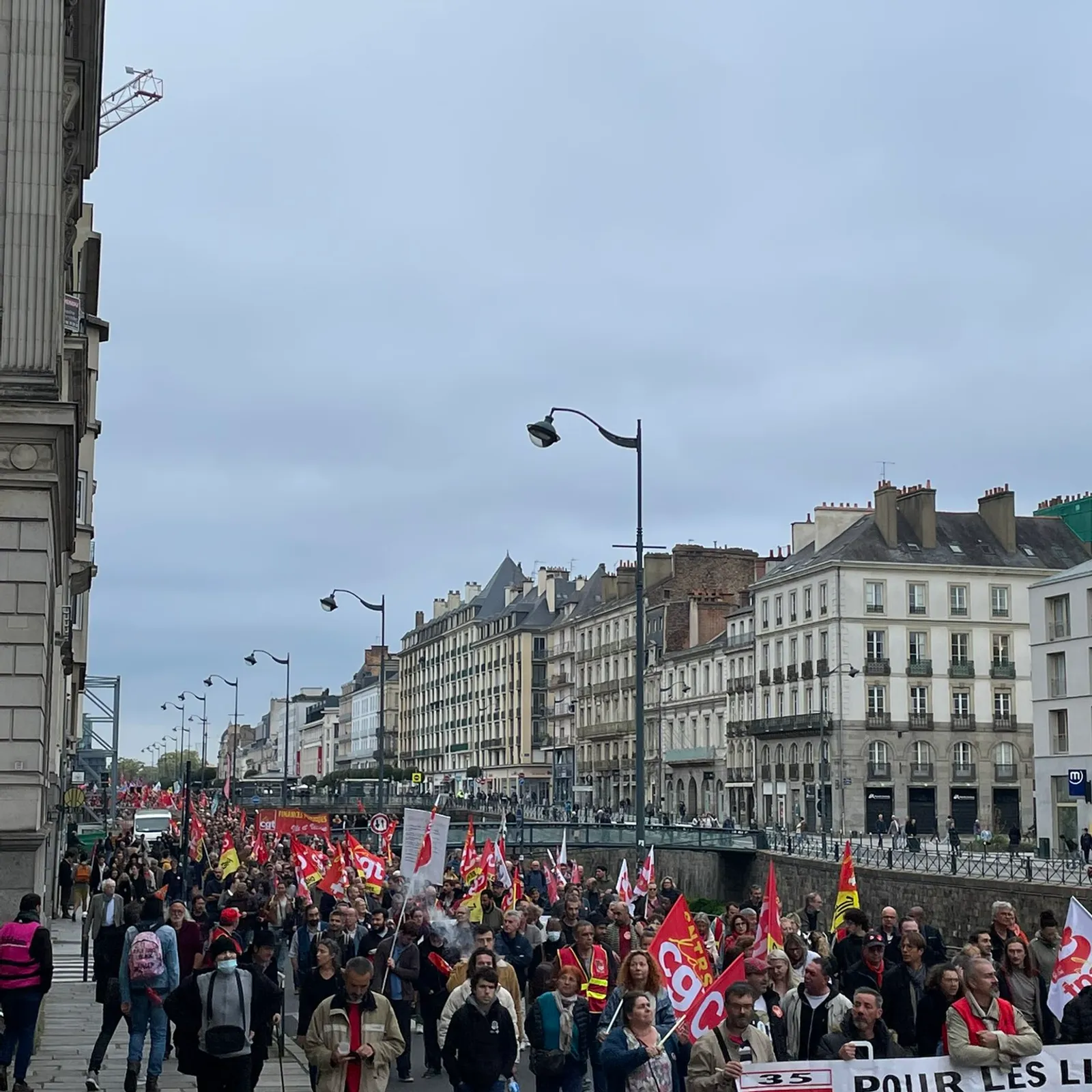 Harz-labour : ar vanifestadeg e Roazhon