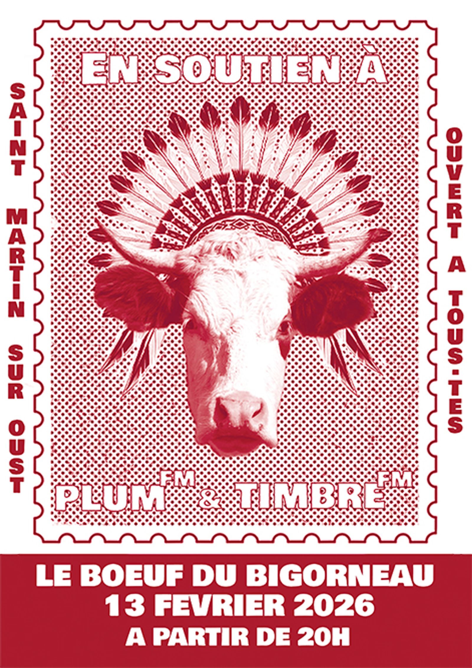 Soirée Jam Session au BIGORNEAU à ST MARTIN SUR OUST en soutien à TIMBRE FM & PLUM'FM !