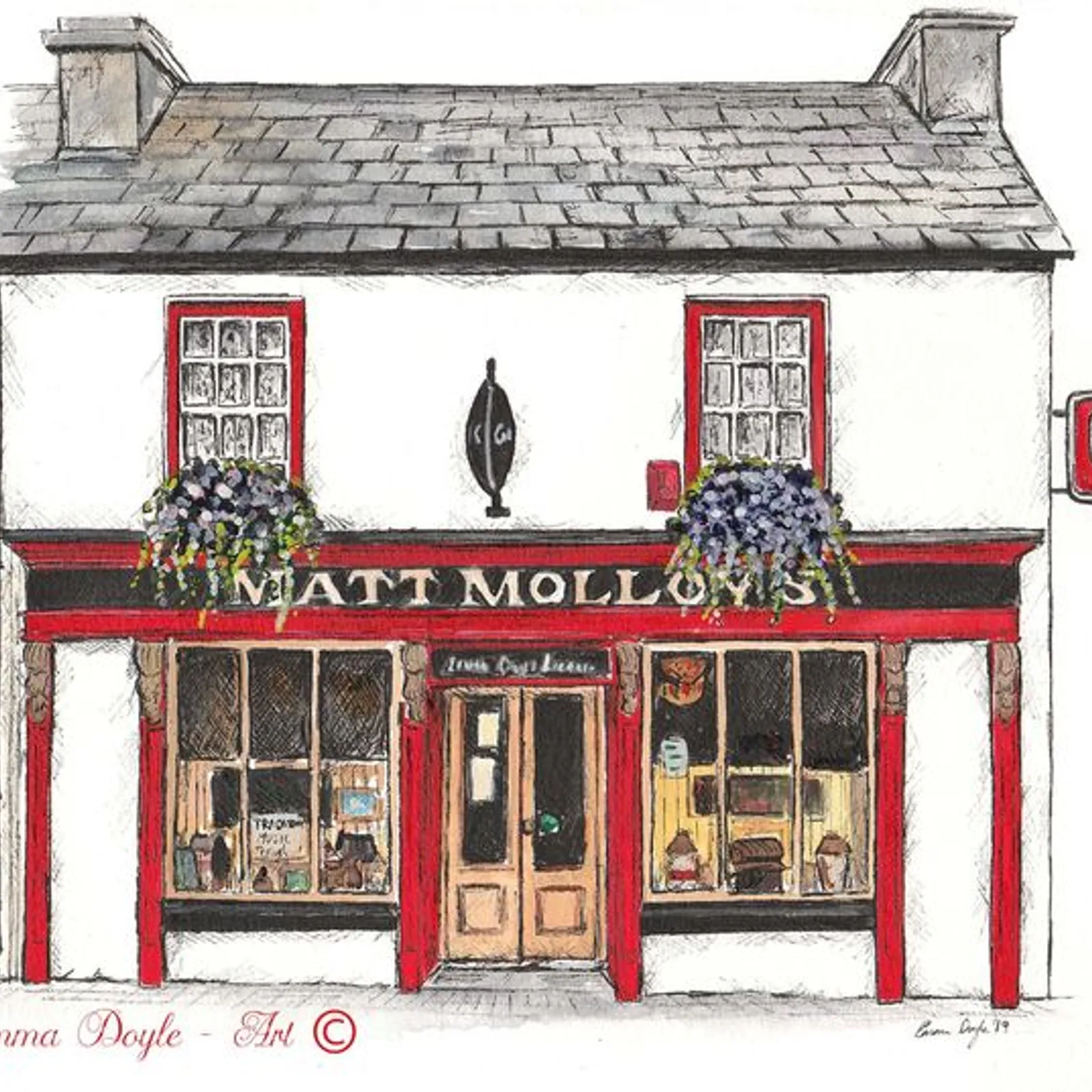 Fleuït a-dreuz iwerzhon gant Marion Portanguen