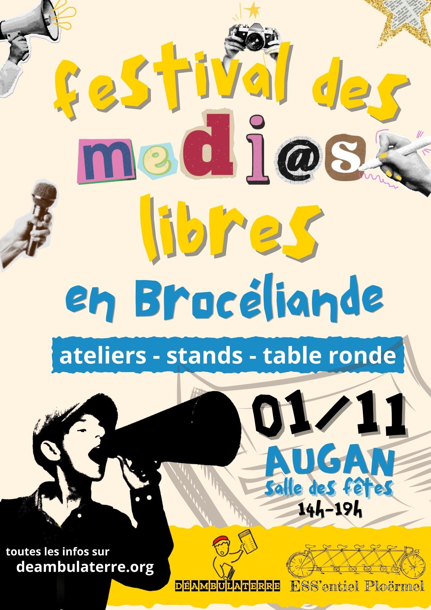 FESTIVAL DES MÉDIAS LIBRES EN BROCÉLIANDE #1