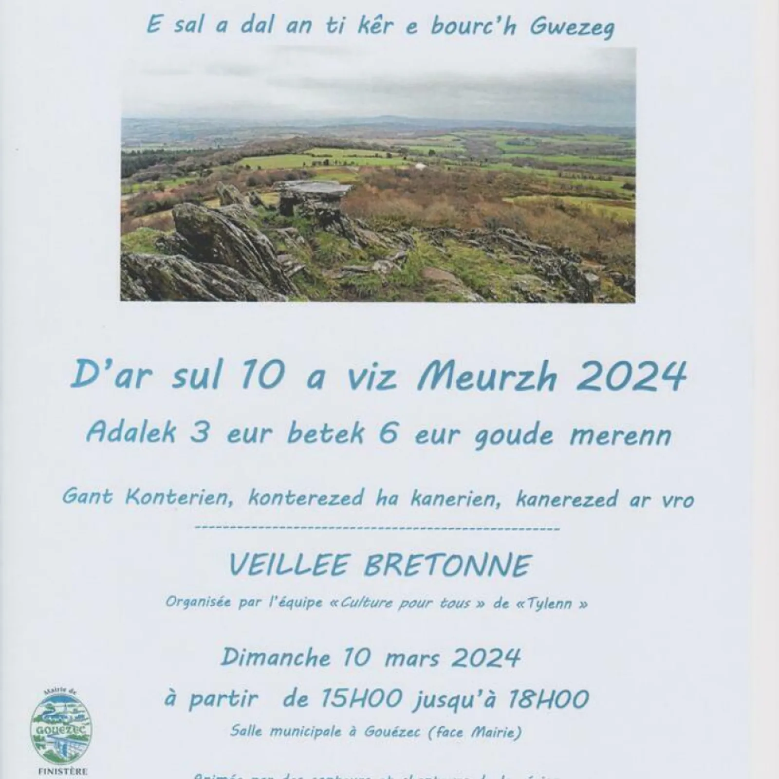 C'hwezh an Deiz 07/03/2024