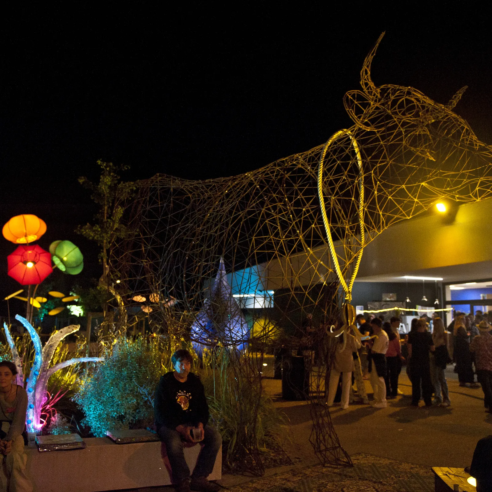 Scènes de vie quotidienne au Festival de Malguénac