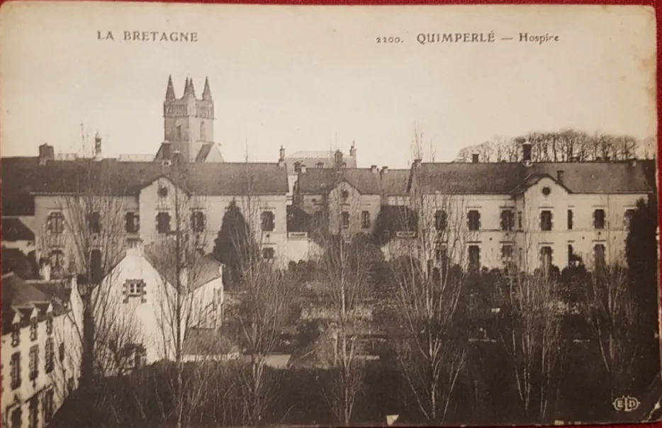 L'hôpital Frémeur à Quimperlé