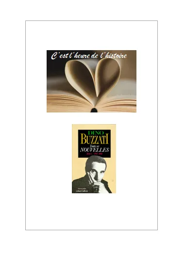 Le K de Dino Buzzati