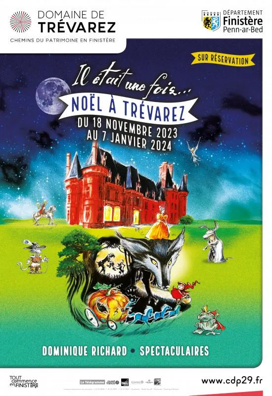 Le parc de Trévarez après Ciaran.