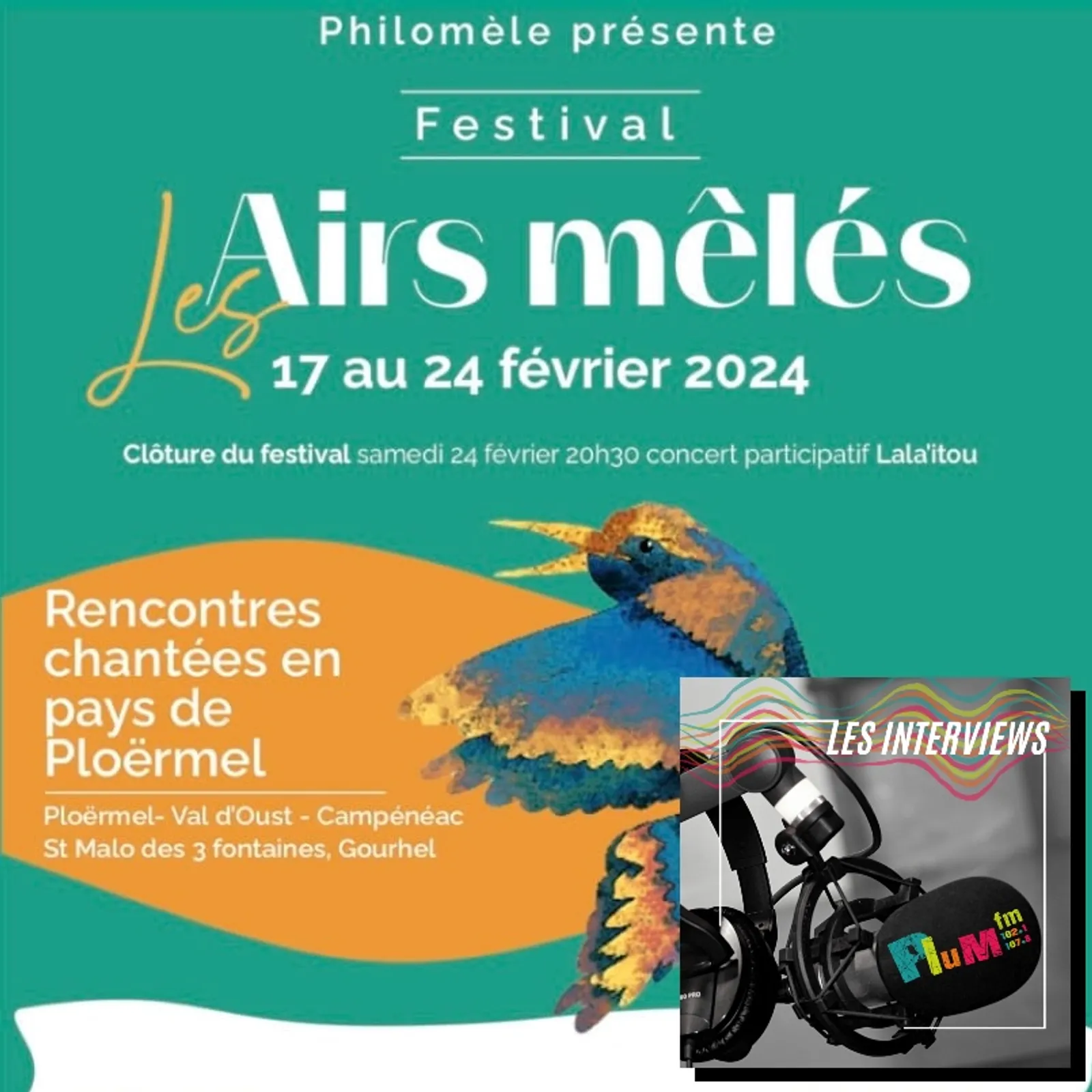 Festival Les Airs Mêlés : du chant dans le pays de Ploërmel