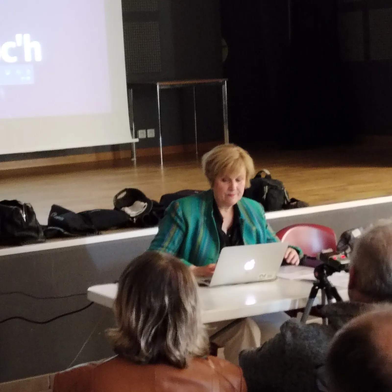 Un devezh gant Rozenn Milin evit lidañ bloaz kentañ "Brezhoneg e bro an aberioù"