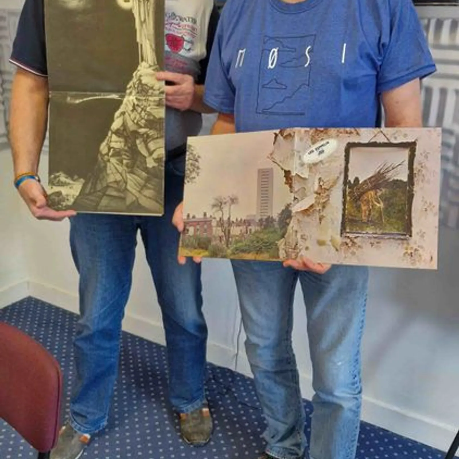 Page, Plant et Play it loud sont sur un Zeppelin...