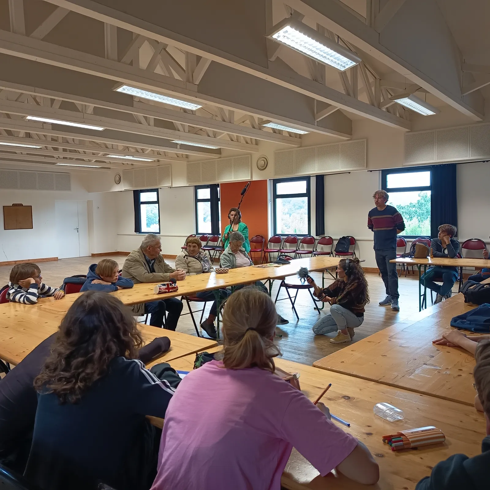 Skolajidi Sant-Martin-war-ar-Maez o tispenn roudoù Tangi Prijant