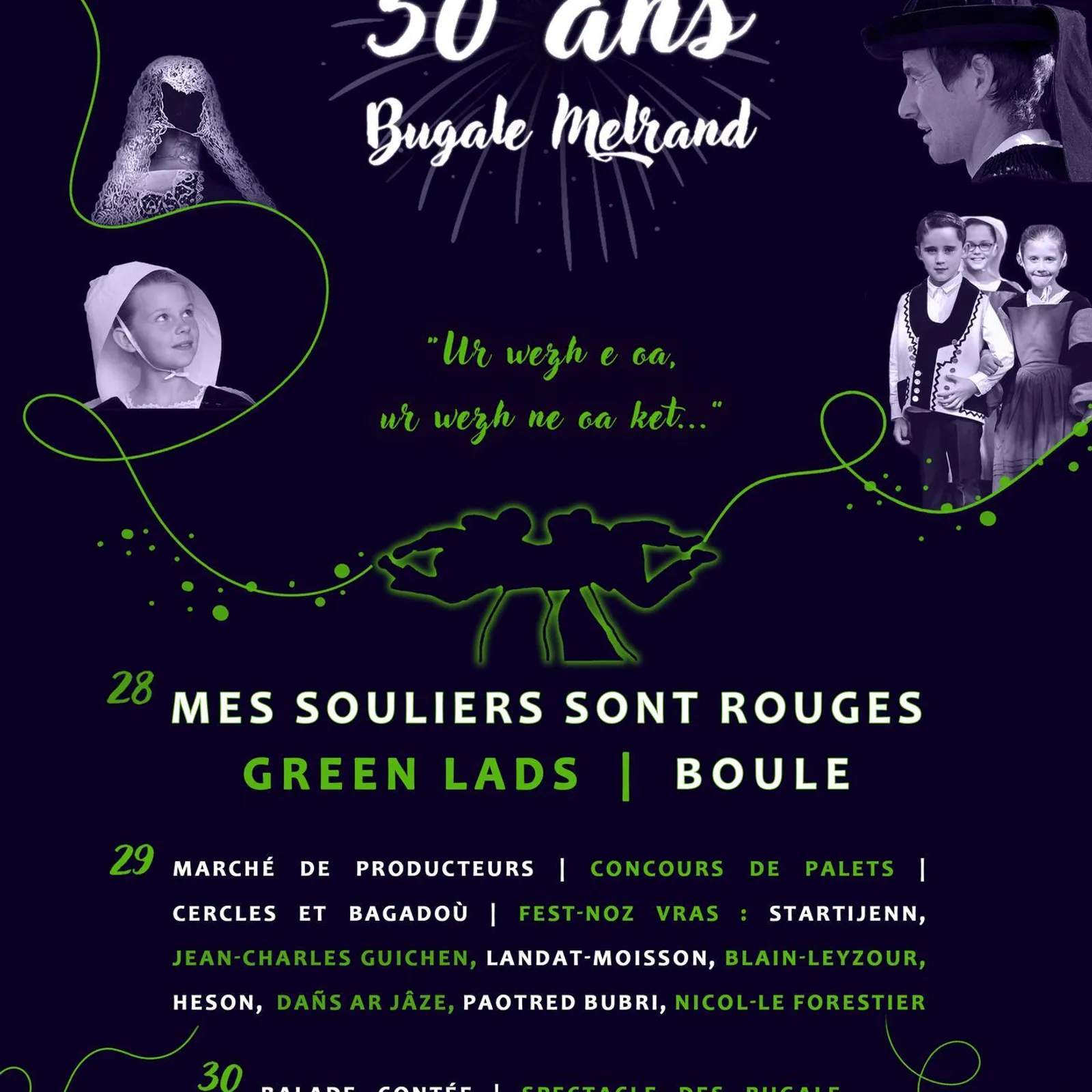 Les Bugale Melrand fêtent leurs 50 ans !