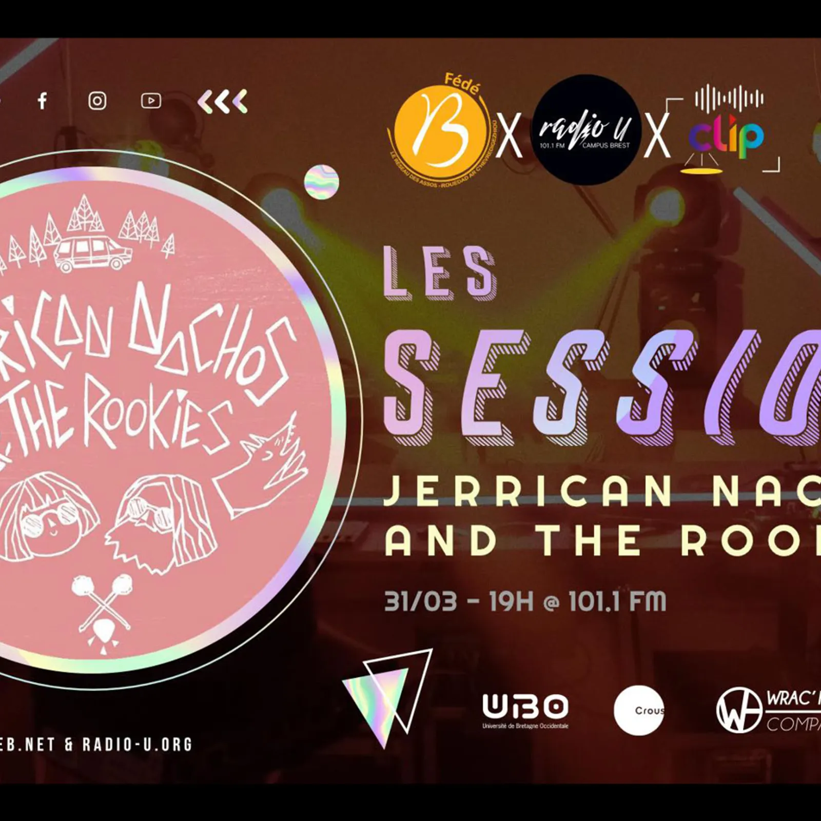 LES SESSIONS -  JERRICAN NACHOS AND THE ROOKIES