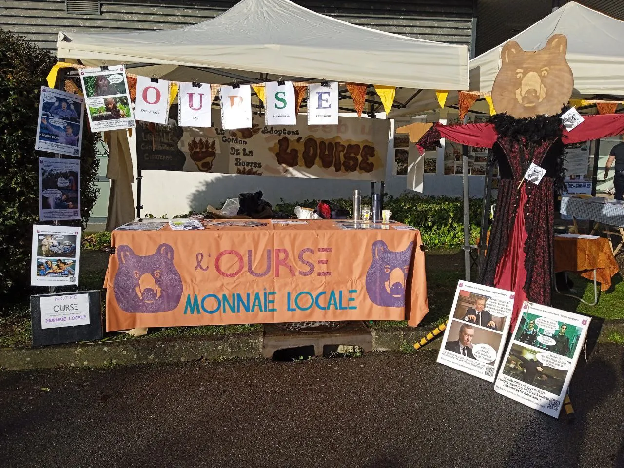 L'OURSE,  monnaie locale et complémentaire, cherche des bénévoles pour circuler !