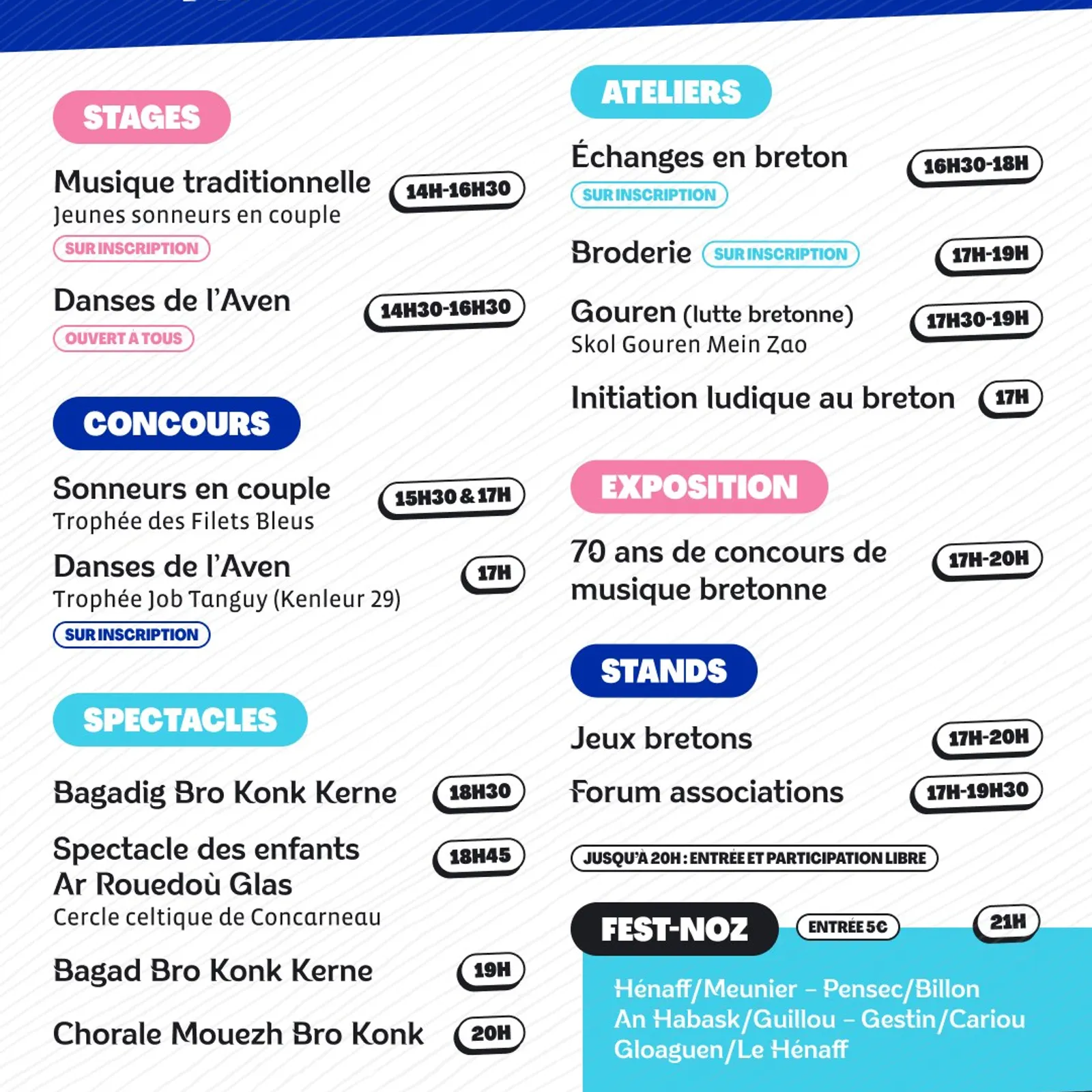 C'hwezh an Deiz 16/06/2023