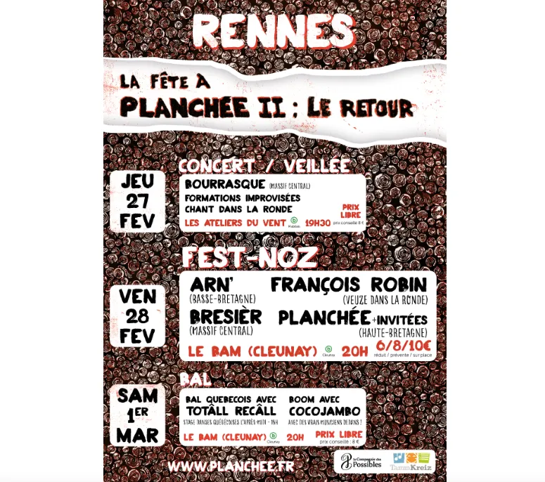 La fête à Planchée II 27/02-28/02-01/03- Interview Dylan James