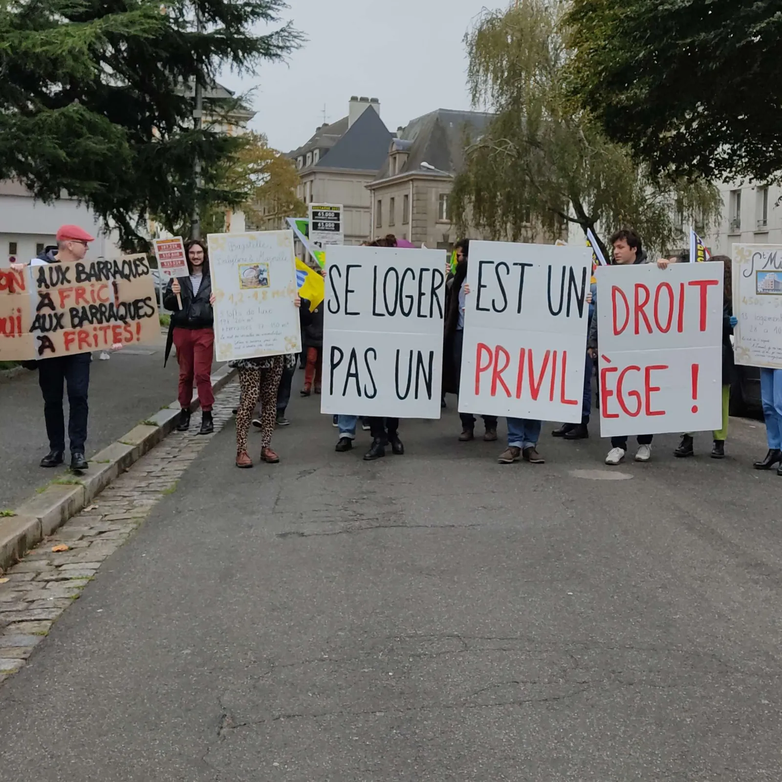 Gwir ar lojeiz : ur vanifestadeg 'oe en Oriant