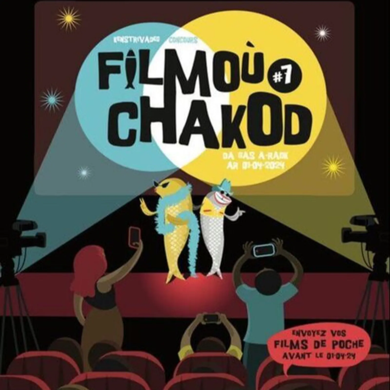 Lañset eo kenstrivadeg nevez ar filmoù chakod !