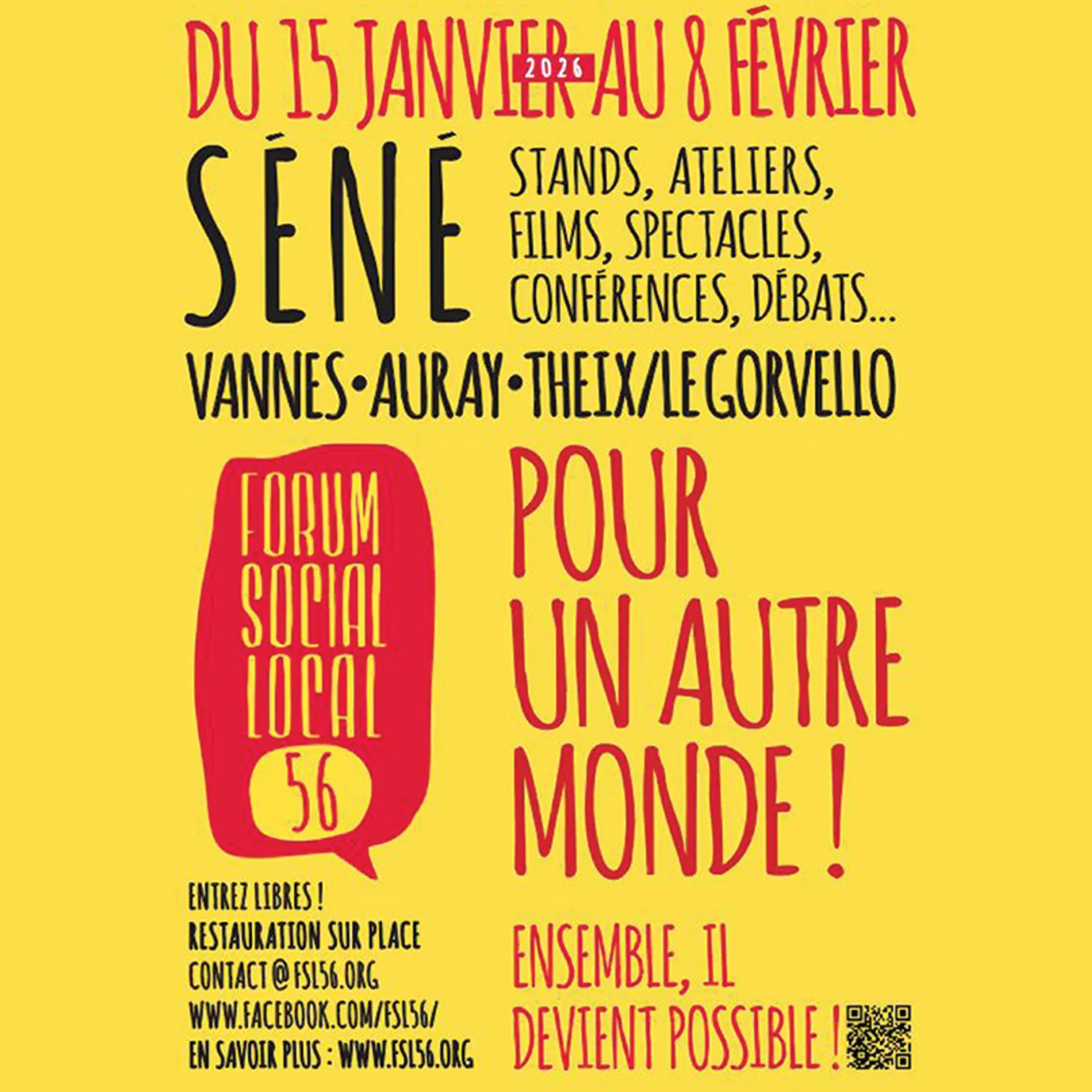 LE TIMBRE DU COIN 2026 => [INTW] 17ème FORUM SOCIAL LOCAL 56 du 06 au 08/02/26 + TABLE-RONDE "Quelle alternative aux médias dominants ?" le 07/02/26