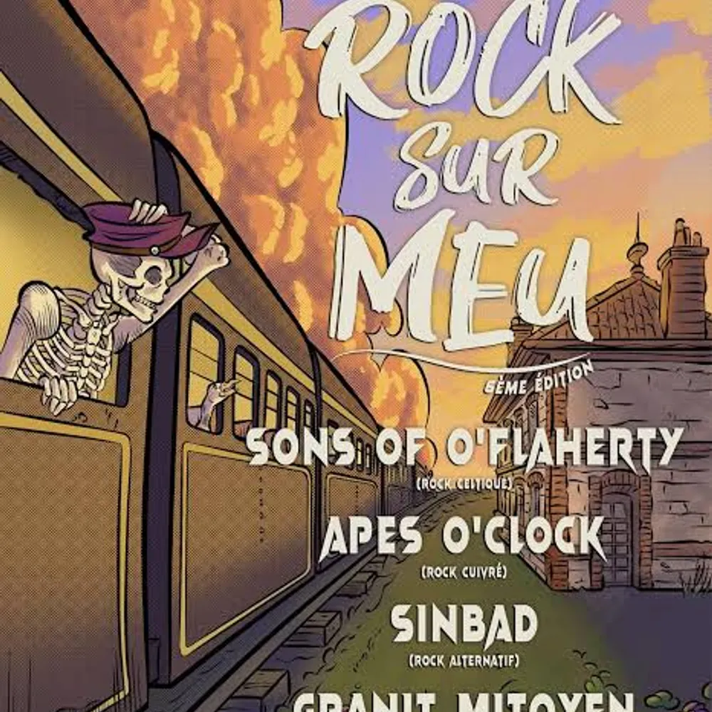 Festival Rock sur Meu 2026 volume 1 - Apes O'Clock & Sons of O'Flaherty