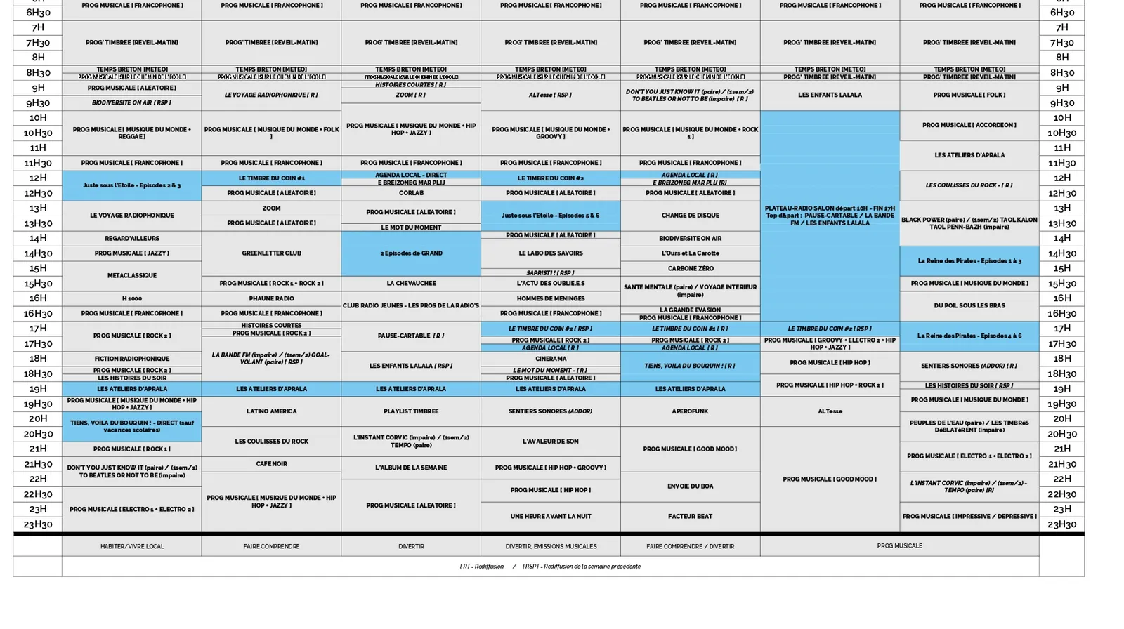Du 16 au 22/03/2026 => Semaine Thématique "SALON DU LIVRE JEUNESSE de SERENT" sur TIMBRE FM : Grille de programmes spéciale !