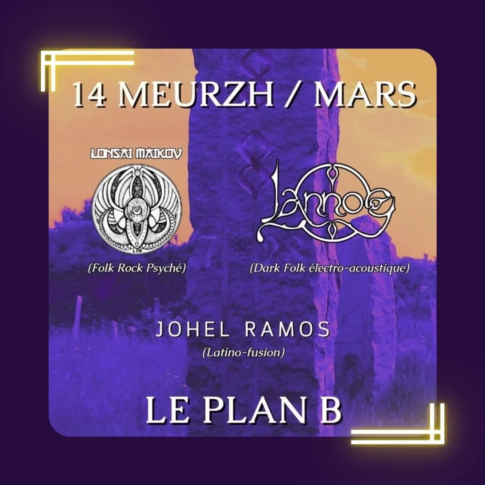 Gouloù-noz du mercredi 11 mars 2026