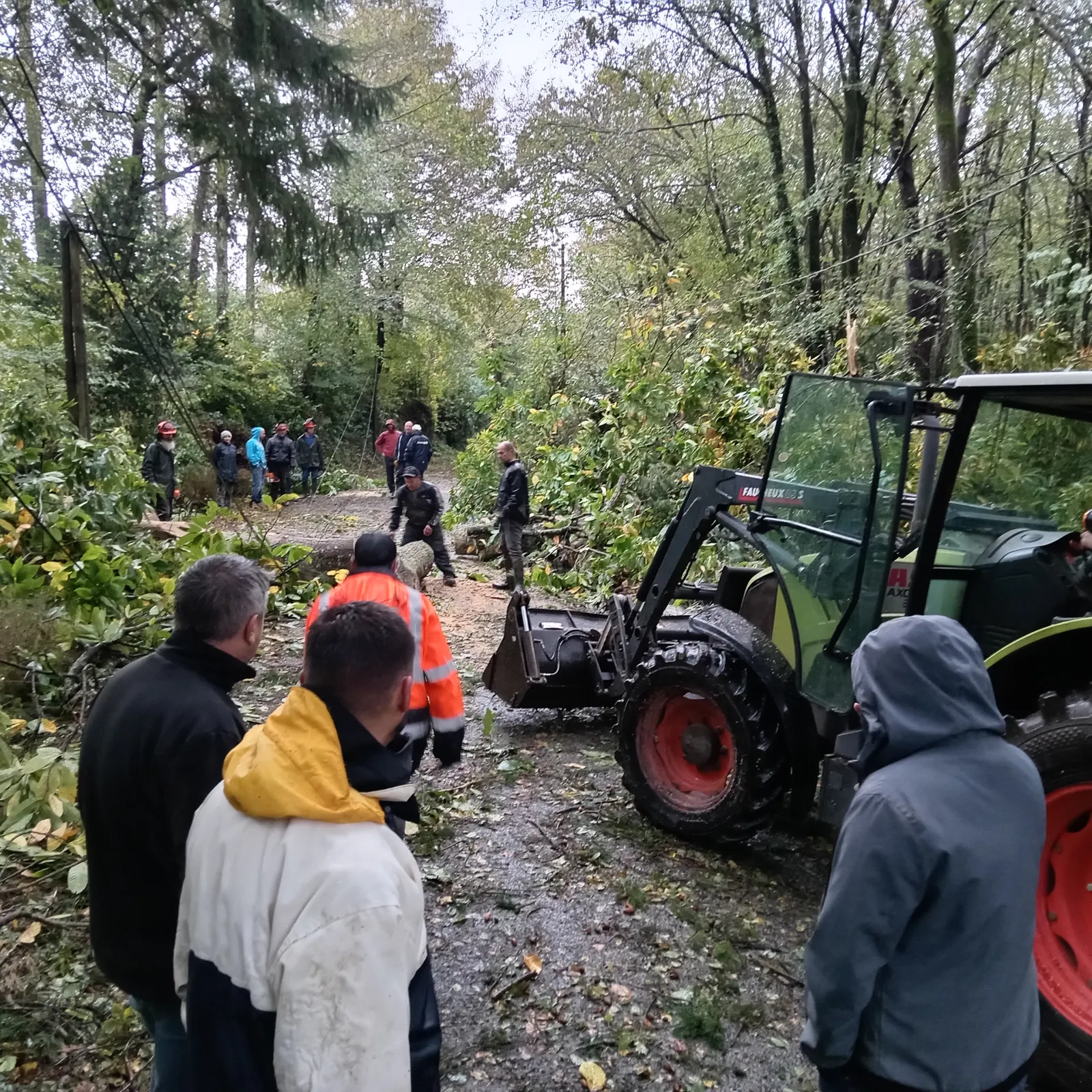 Skoet eo bet Breizh gant ar gorventenn Ciaran