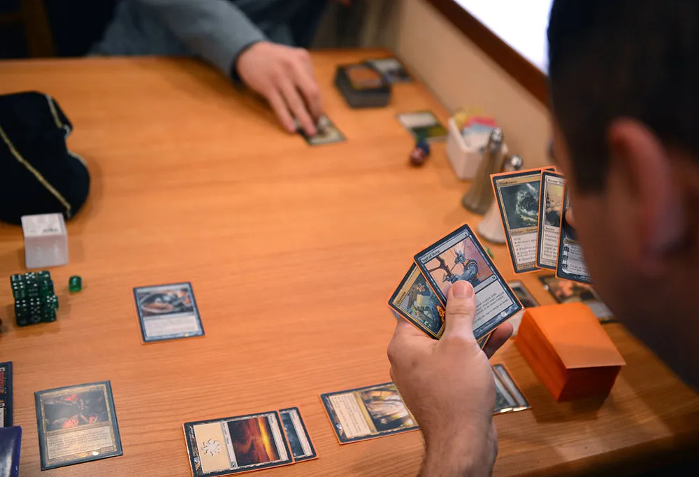 Ar c'hoari kartennoù Magic gant Gurvan Parskav