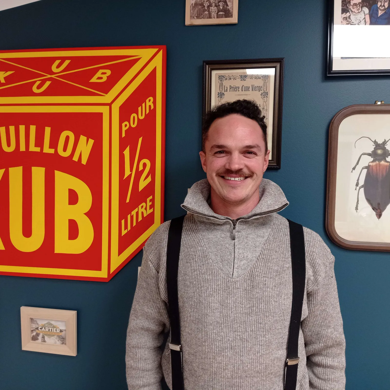 Tristan GESRET, peintre en lettres