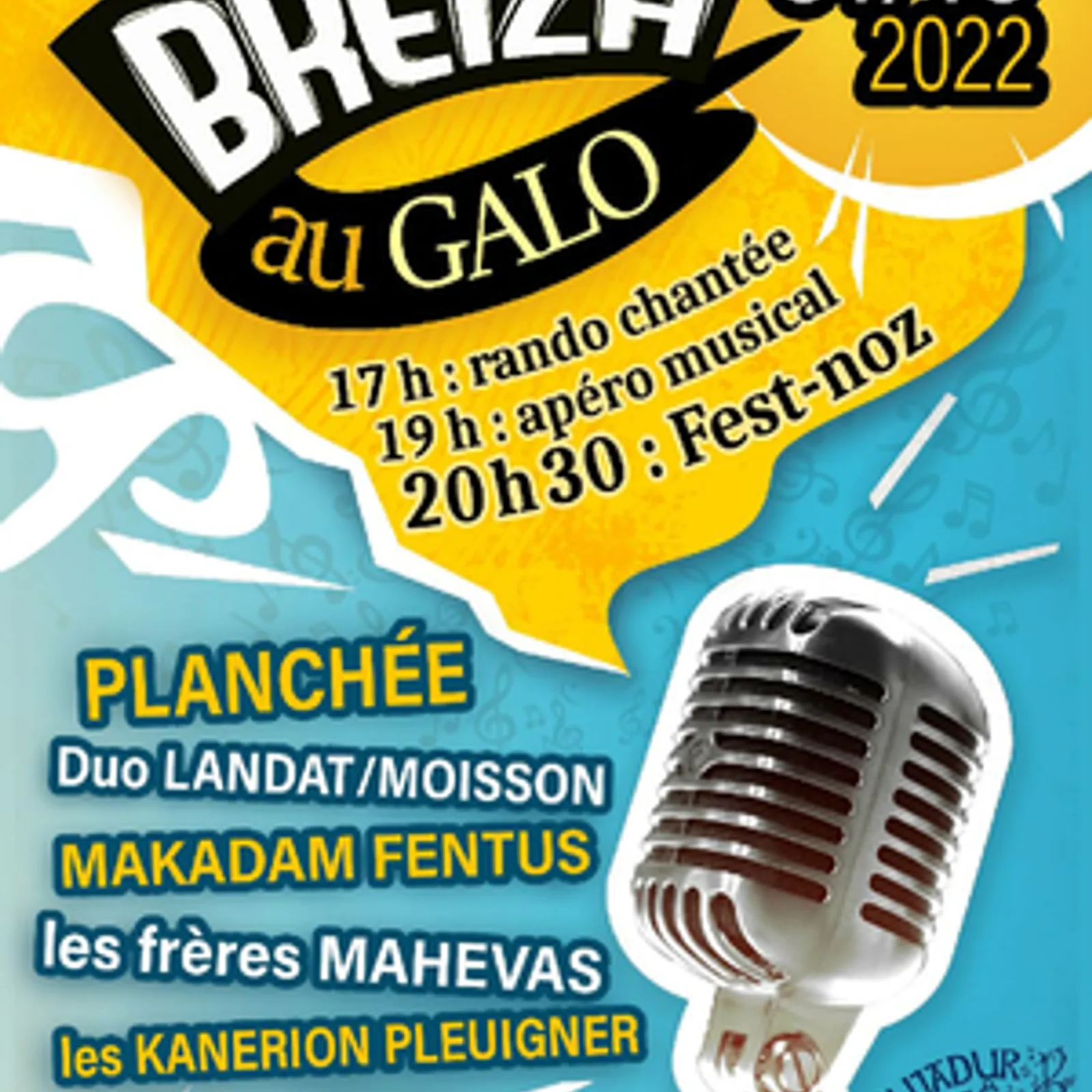 "Breizh au Galo" : ur festival evit div yezh ar vro !