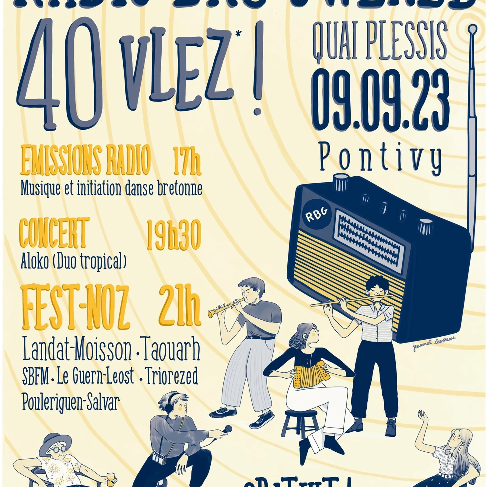 40 vlez Radio Bro Gwened ! 