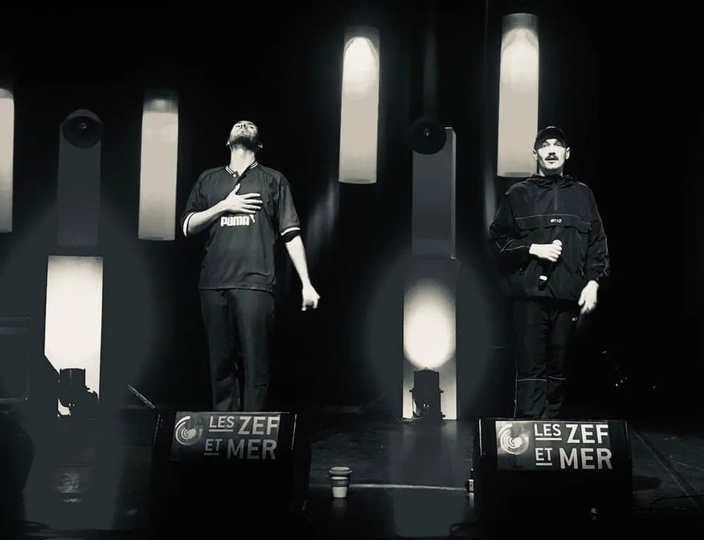 Plouz & Foen, duo rap brestois au festival Zef et Mer
