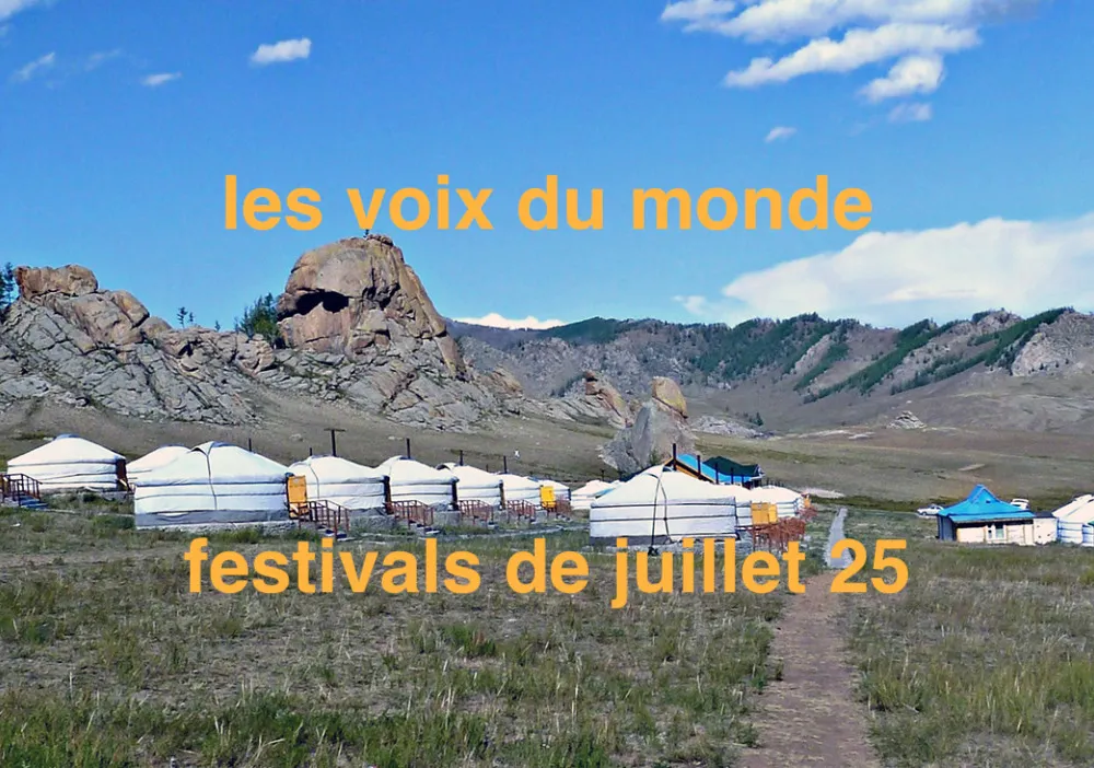 festivals de juillet 25