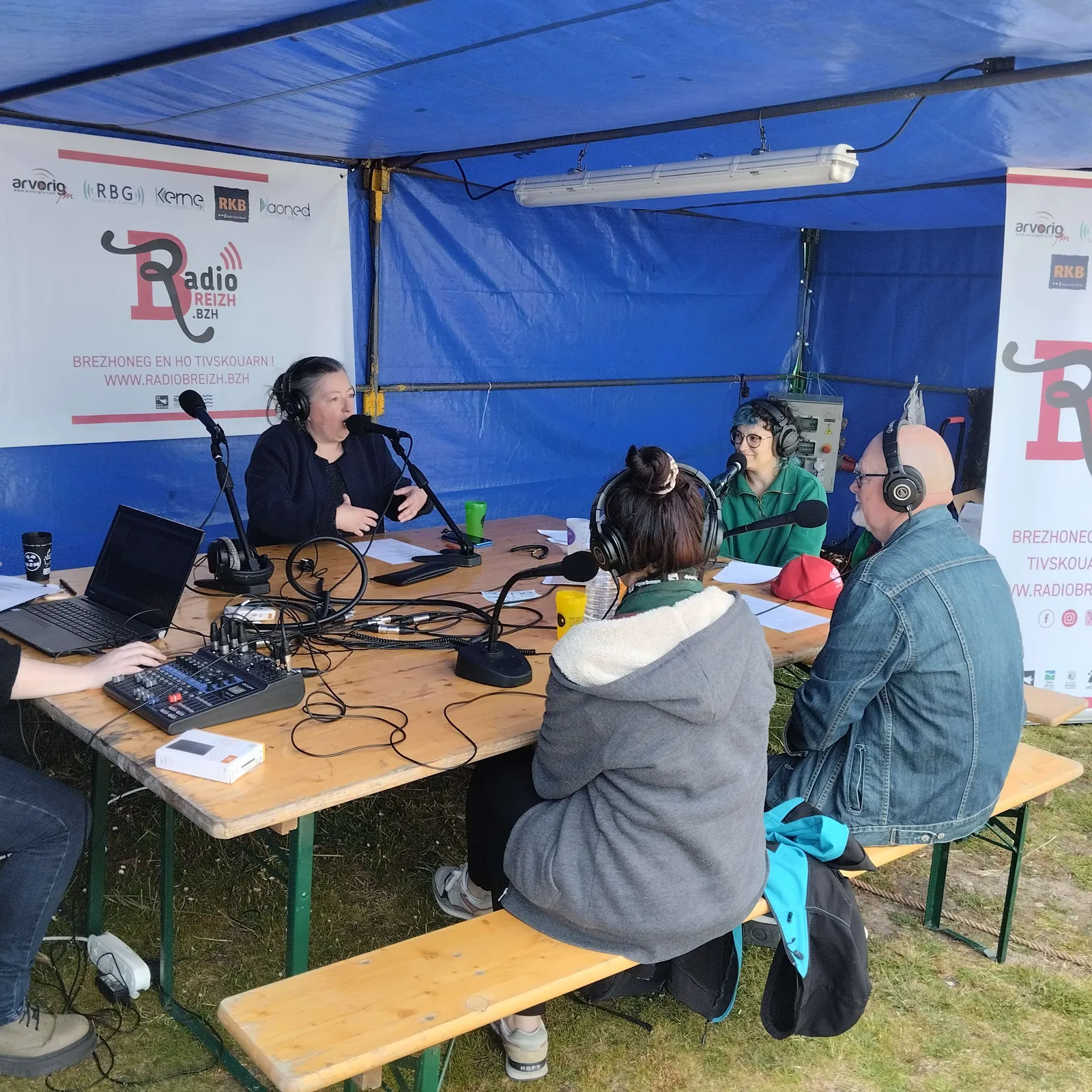 Départ de la Redadeg 2024 de la Pointe du Raz 