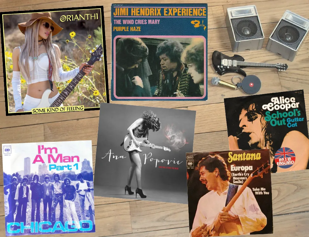 Guitares Héros et Héroïnes