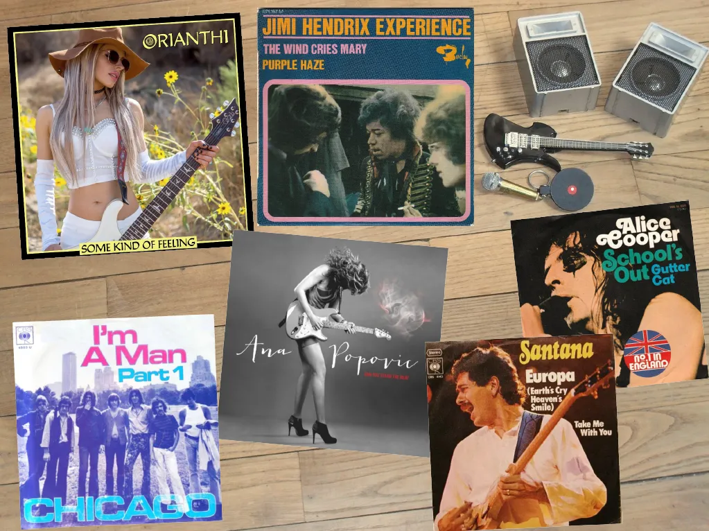 Guitares Héros et Héroïnes