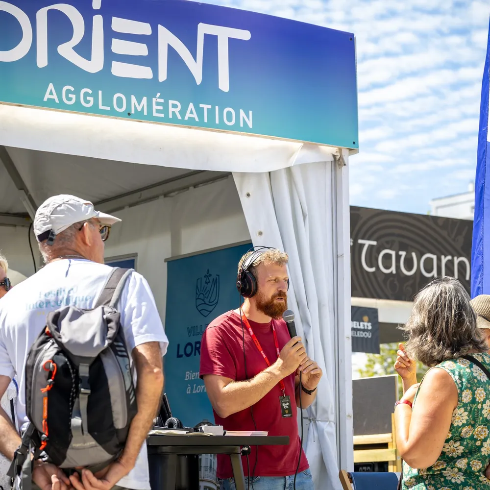La langue bretonne ? Témoignages de festivaliers avec Lorient Agglomération