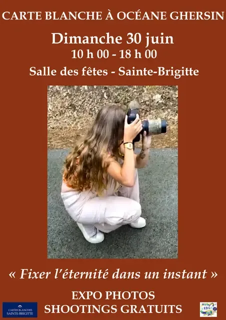 "Fixer l'éternité dans un instant" - Les Cartes Blanches de Sainte-Brigitte