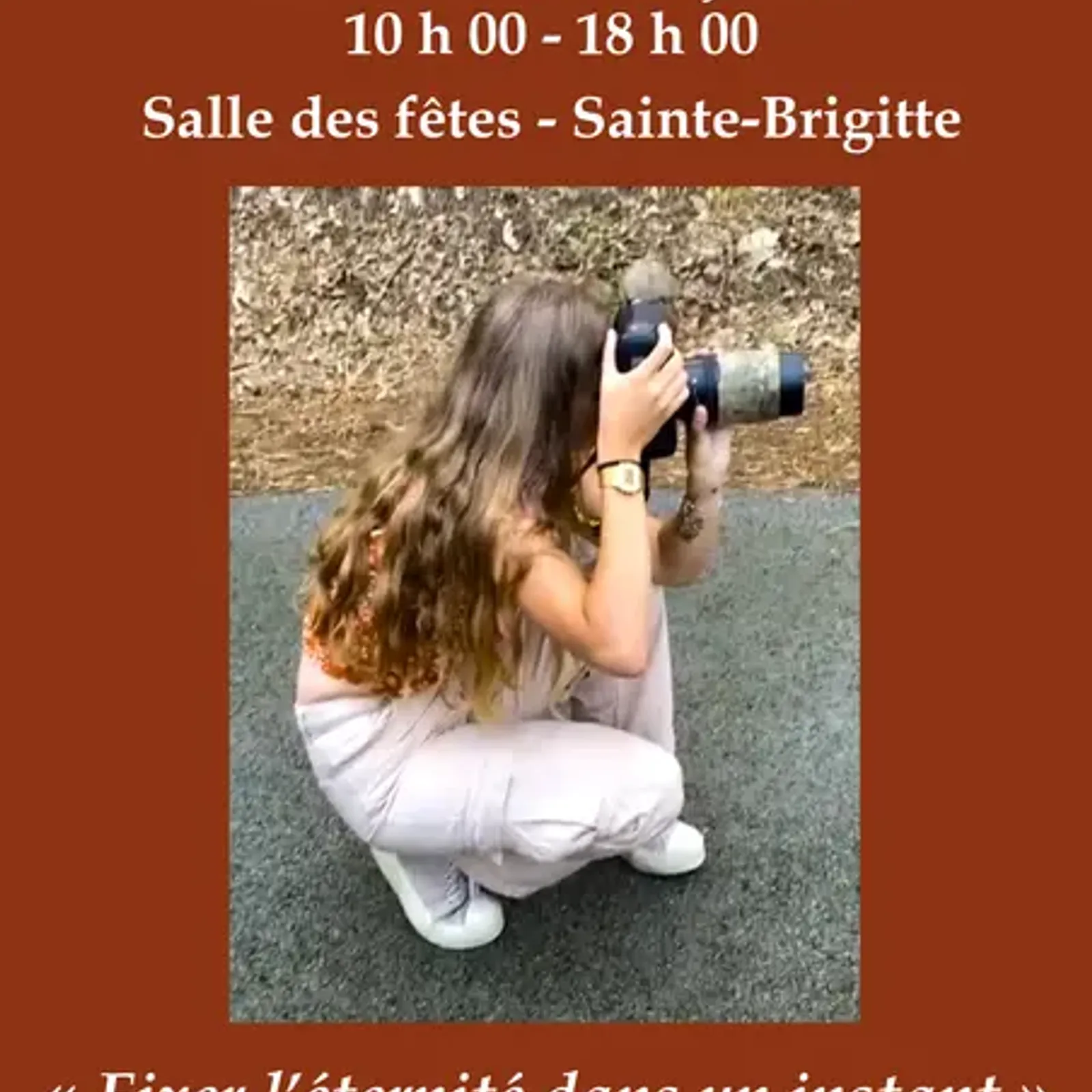 "Fixer l'éternité dans un instant" - Les Cartes Blanches de Sainte-Brigitte