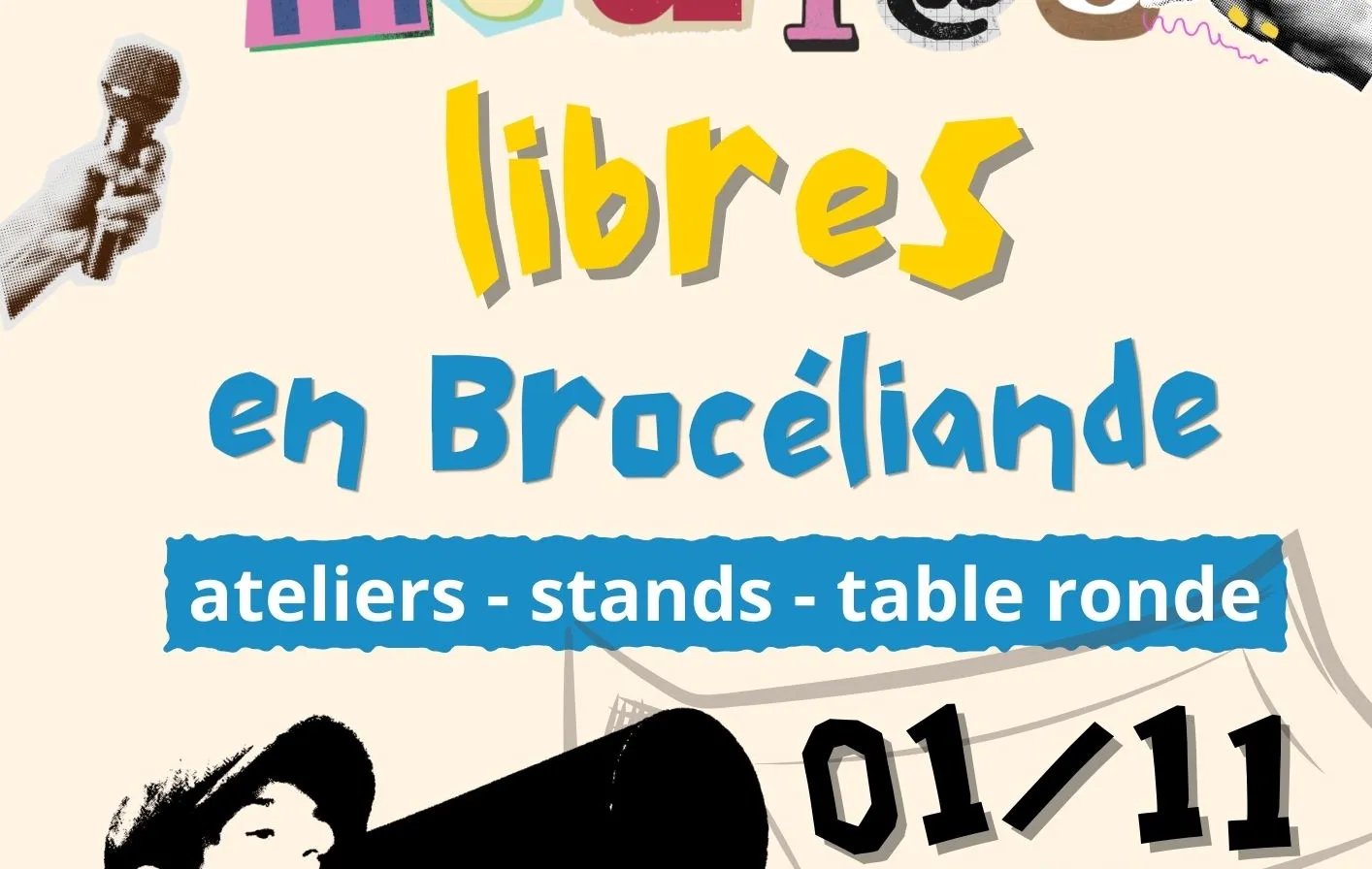01/11/2025 => FESTIVAL DES MÉDIAS LIBRES EN BROCÉLIANDE #1