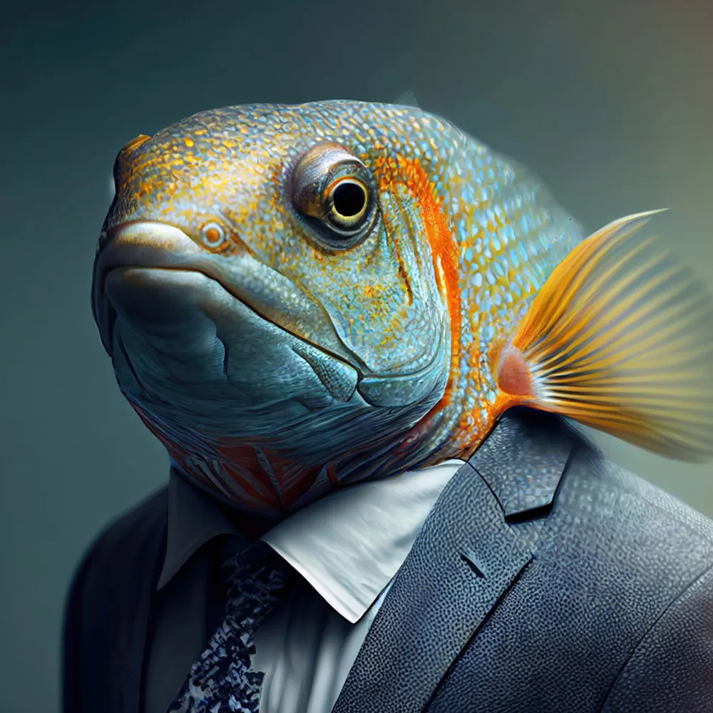 L'homme-poisson : Ur pezh-c'hoariva krouet gant David Wahl ha Thomas Cloarec