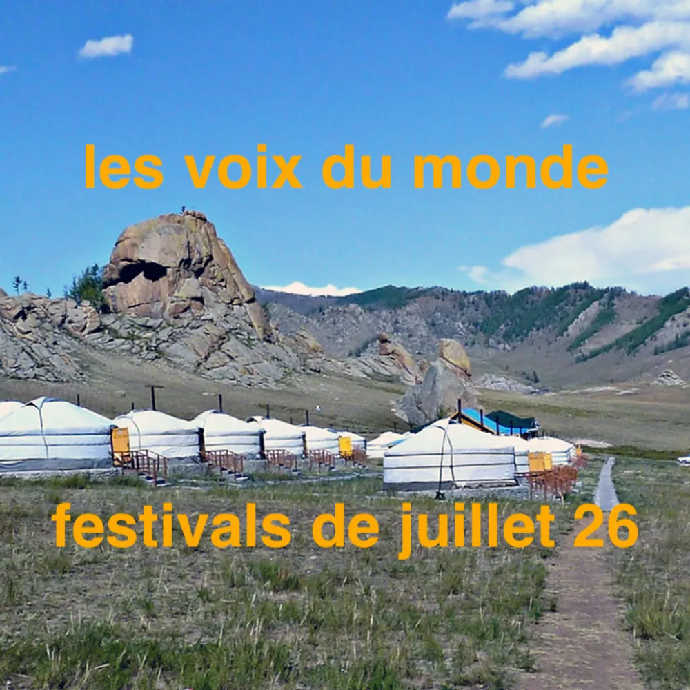festivals de juillet 26