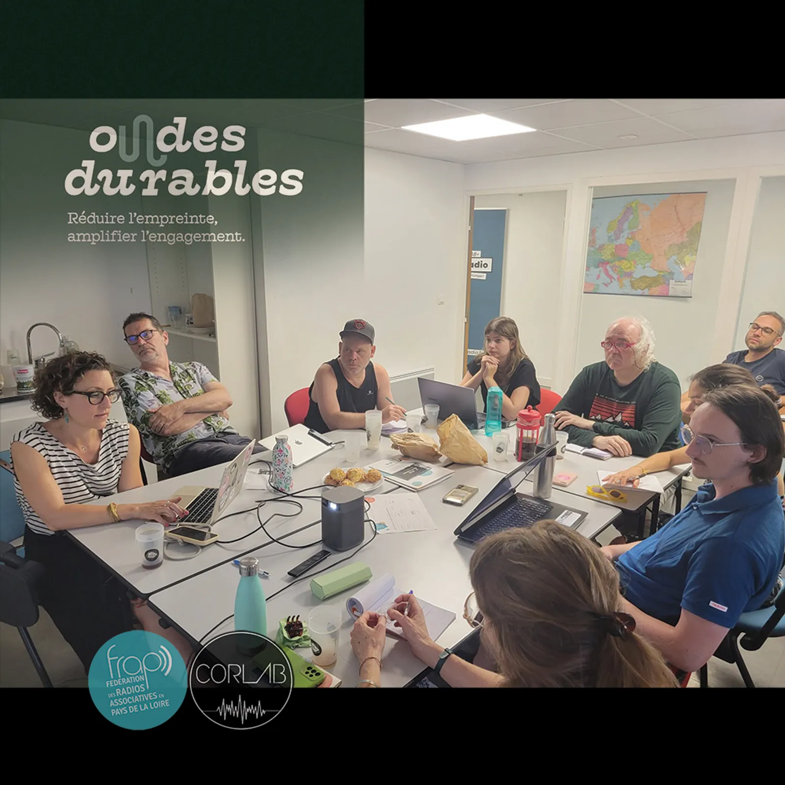 LE TIMBRE DU COIN 2026 => [ONDES DURABLES] "SOUS TENSION" => émission commune : traitement journalistique des questions écologiques !