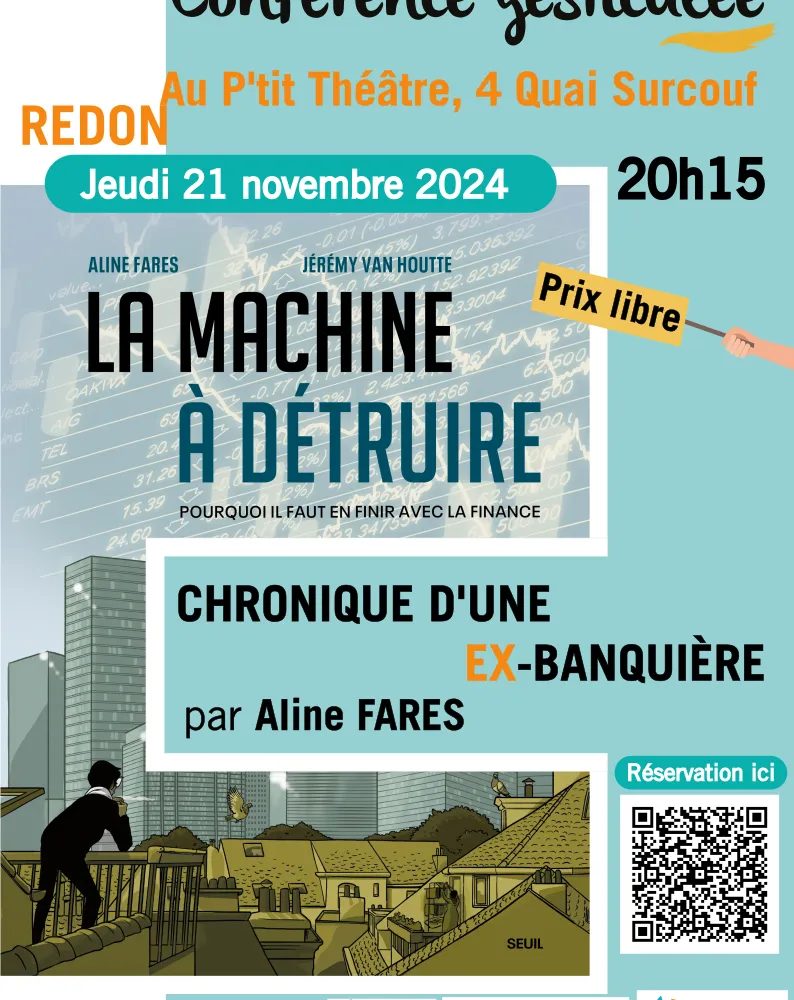 Aline Farès, chronique d'une ex-banquière