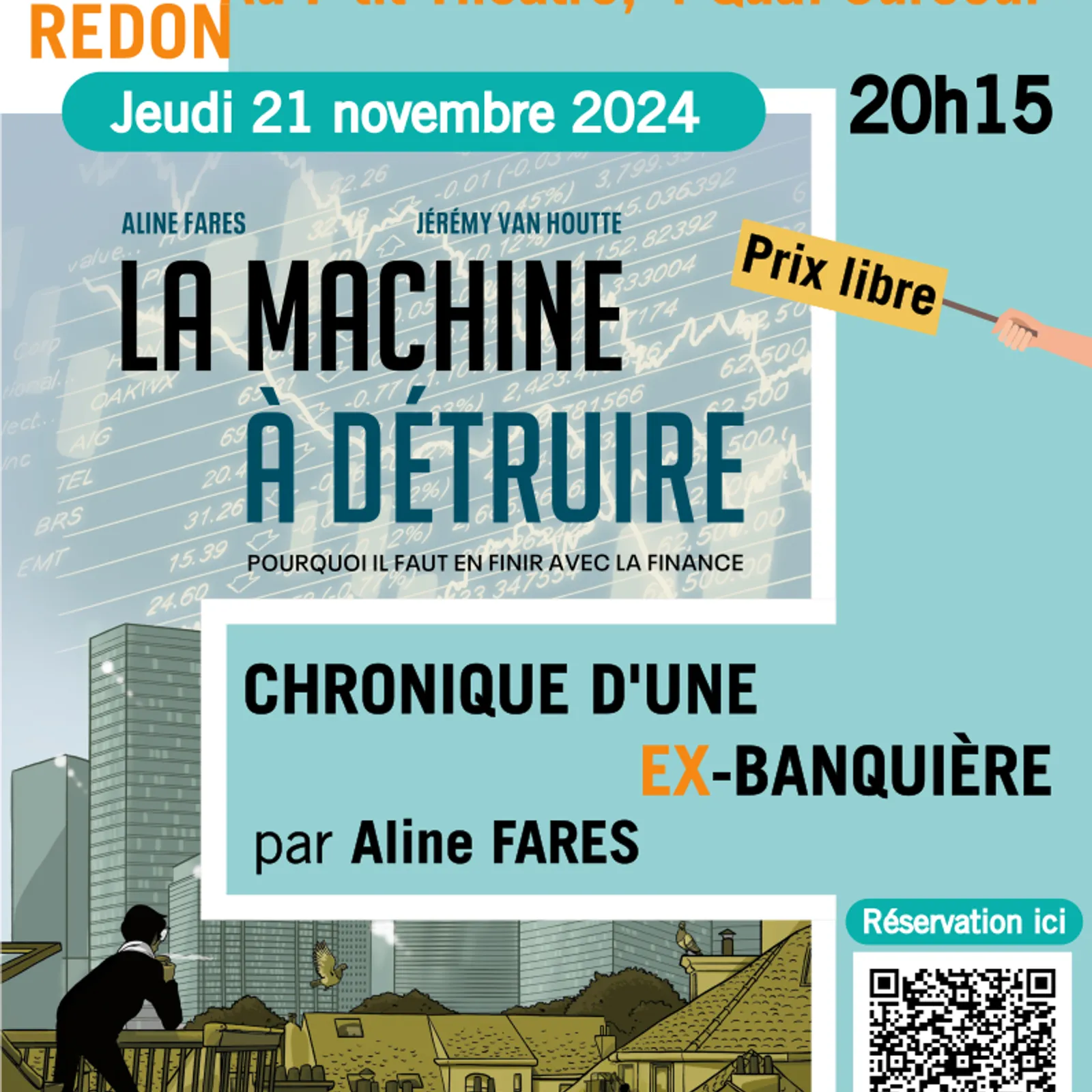 Aline Farès, chronique d'une ex-banquière