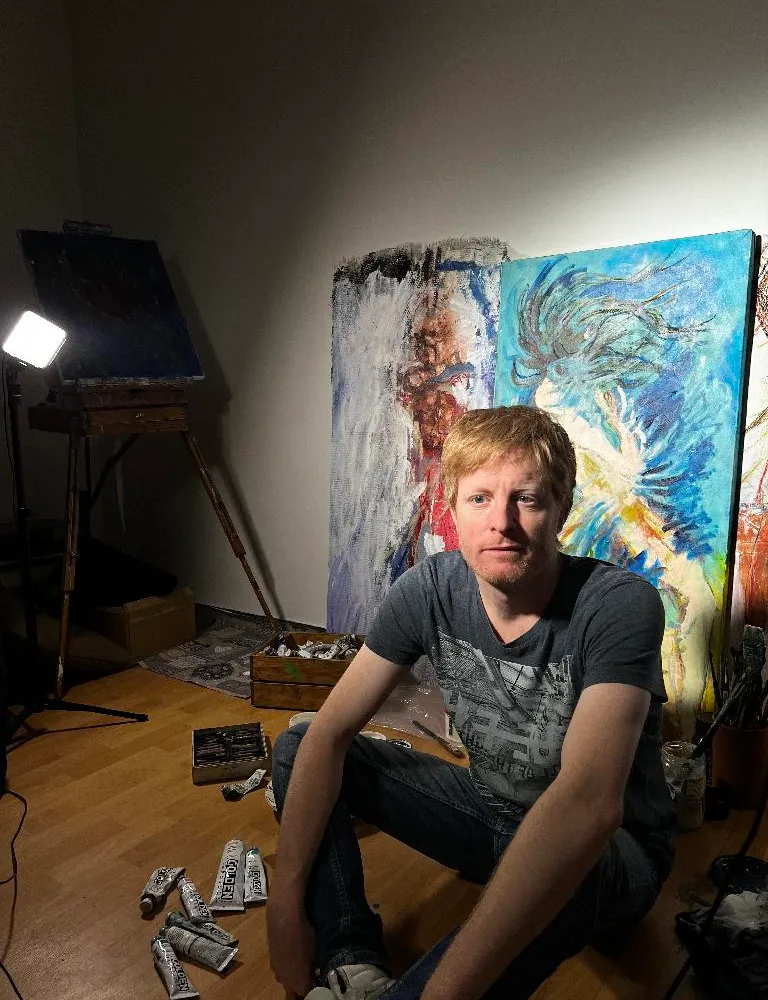 A la recherche de l’équilibre avec le peintre Martin Buffet.