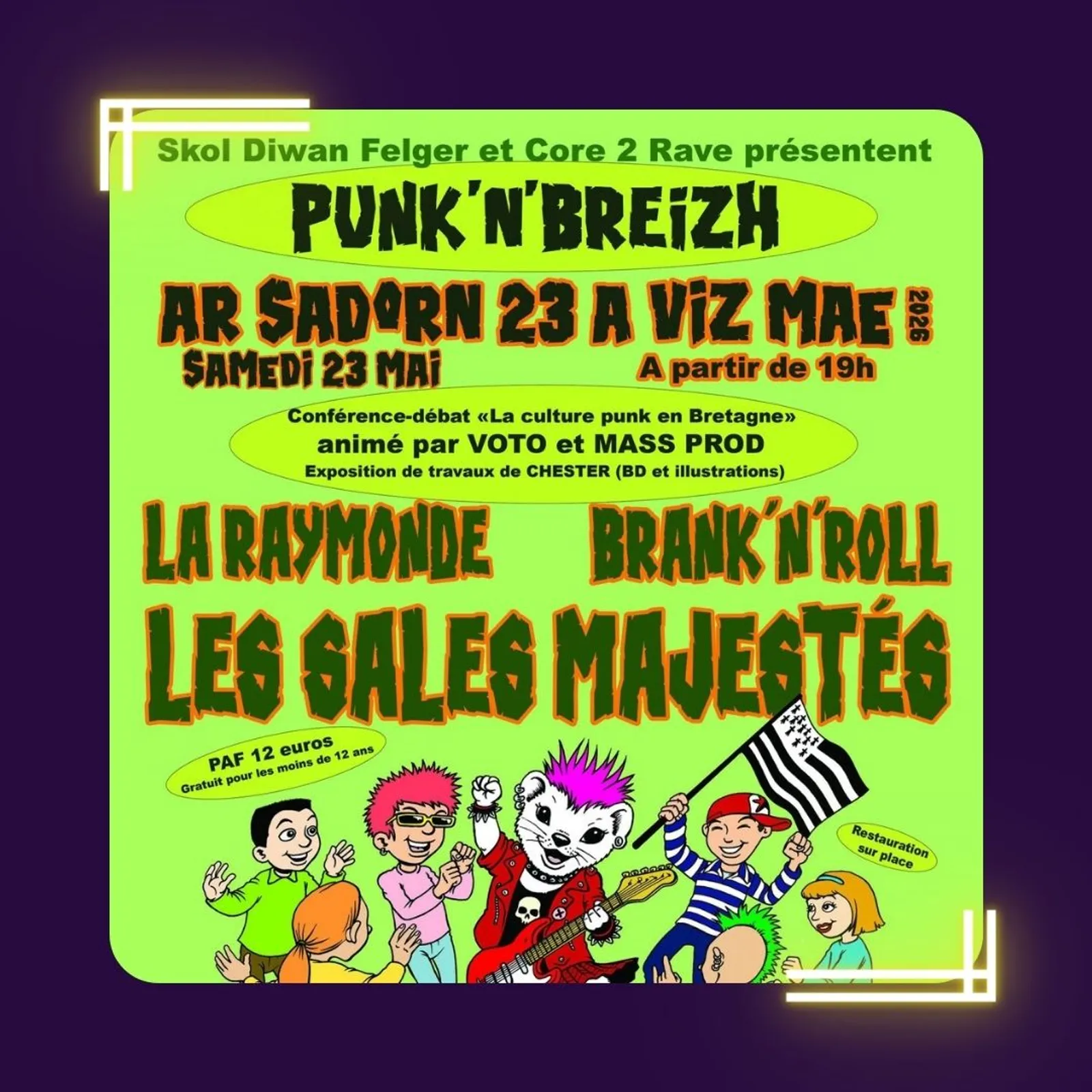 Gouloù-noz du mercredi 13 mai 2026