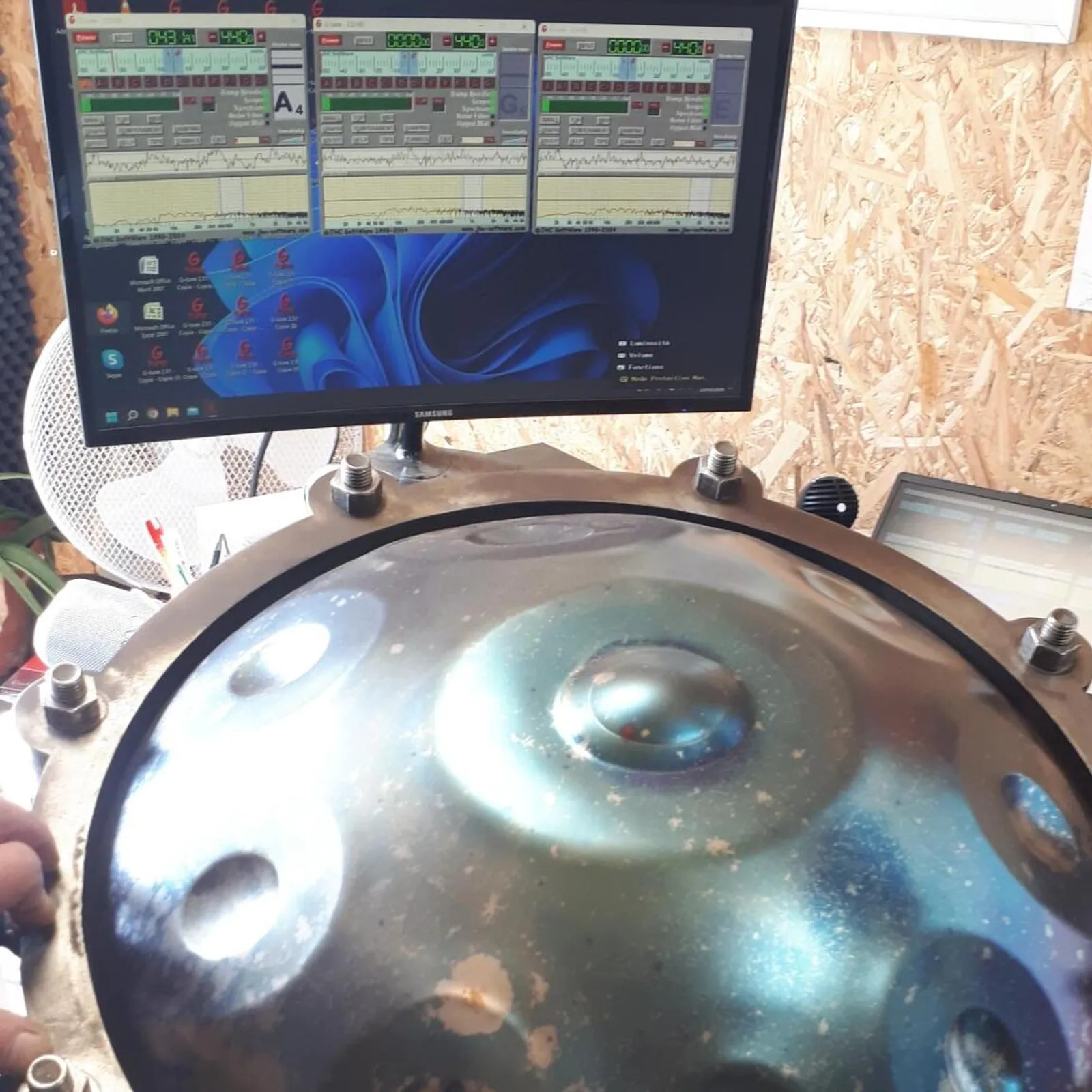 Reportage à Colpo : Baopan, sculptures sonores