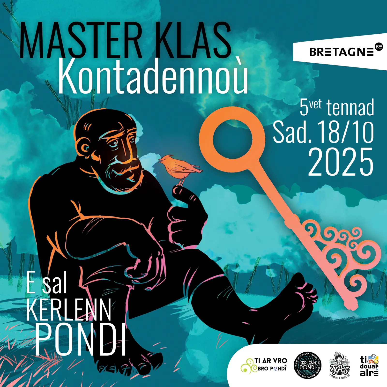 5ème Master Class de contes en breton, présentée par Daniel Carré