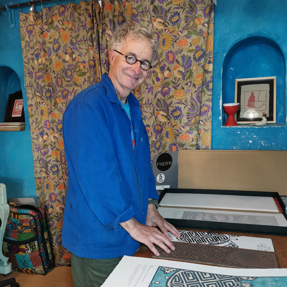 Zoom Reportages Timbre FM Degast artiste graveur